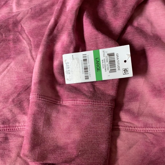 Ideology woman’s Tie-Dyed High-Low Hem Sweatshirt - Picture 2 of 4